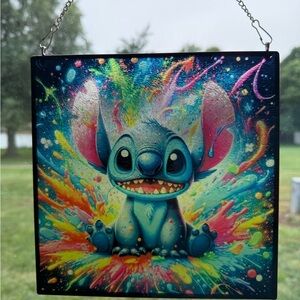 Stitch Sublimated Glass Sun Catcher